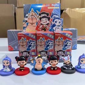 High-quality Motherland Edition Nezha Figure Blind Box Nezha Two Ornaments Animation Ao Bingguang Nezha: The Demon Boy Makes Sea Demon Boy-2385  